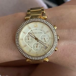 Michael Kors gold watch